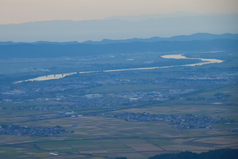 信濃川と長岡市
